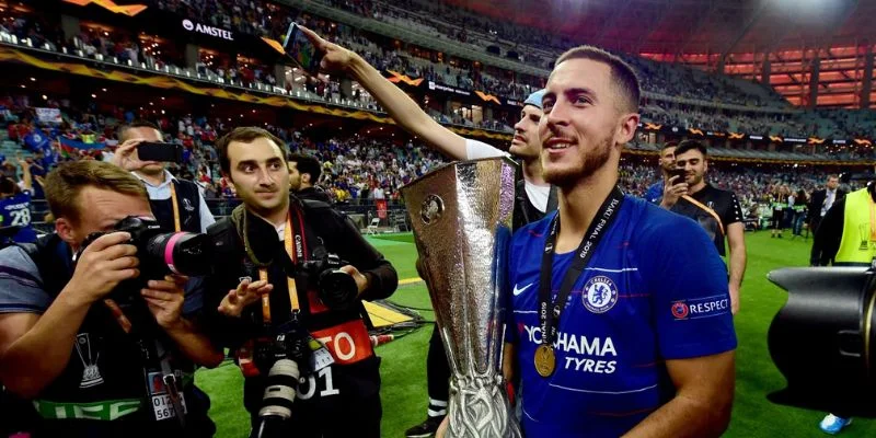 Eden Hazard và danh hiệu Europa League ở ngay mùa đầu tiên cho Chelsea