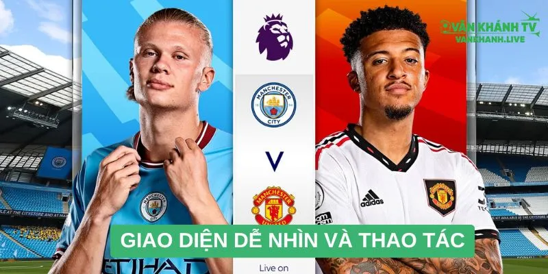 Người tham gia dễ dàng thao tác bởi giao diện được thiết kế thân thiện